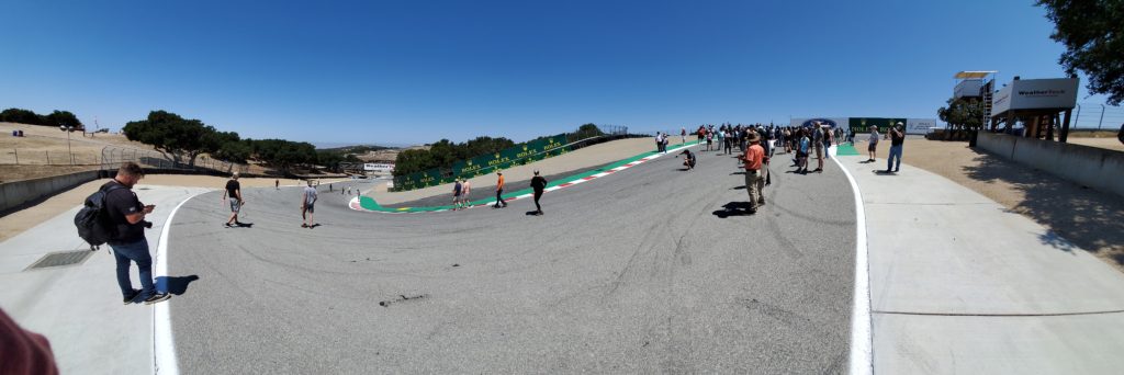 Panoramic view of the Corkscrew