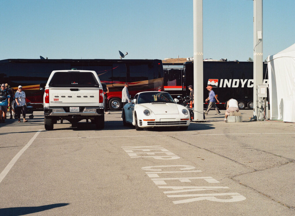 Porsche 959 at Indycar Laguna Seca