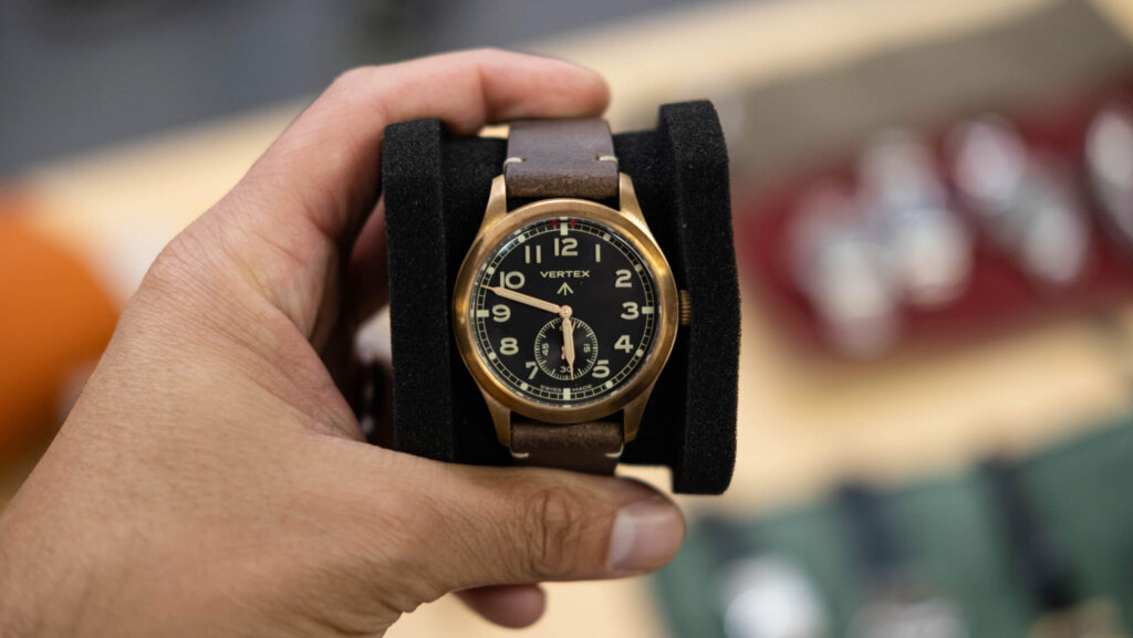 Vertex Bronze Field Watch